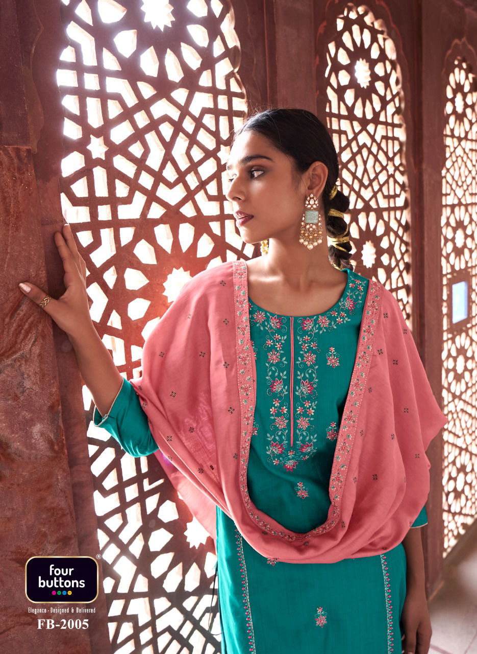 RANGREZ 2 Fancy Designer Festive Wear Latest Readymade Suit Collection